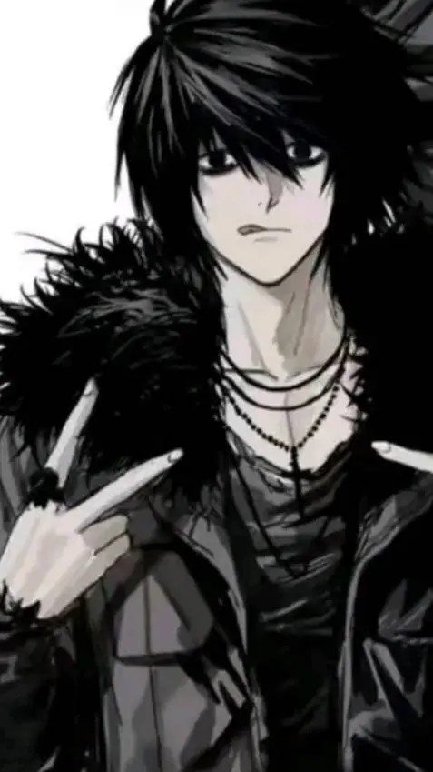 ai character: death note school background
