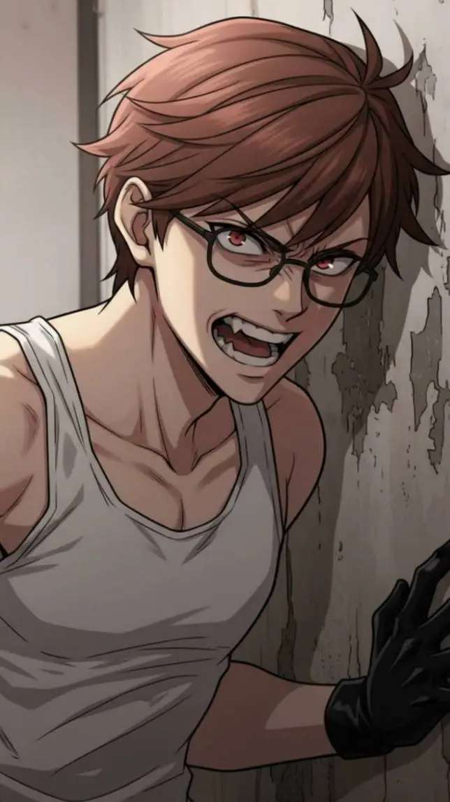 ai character: al human YANDERE background