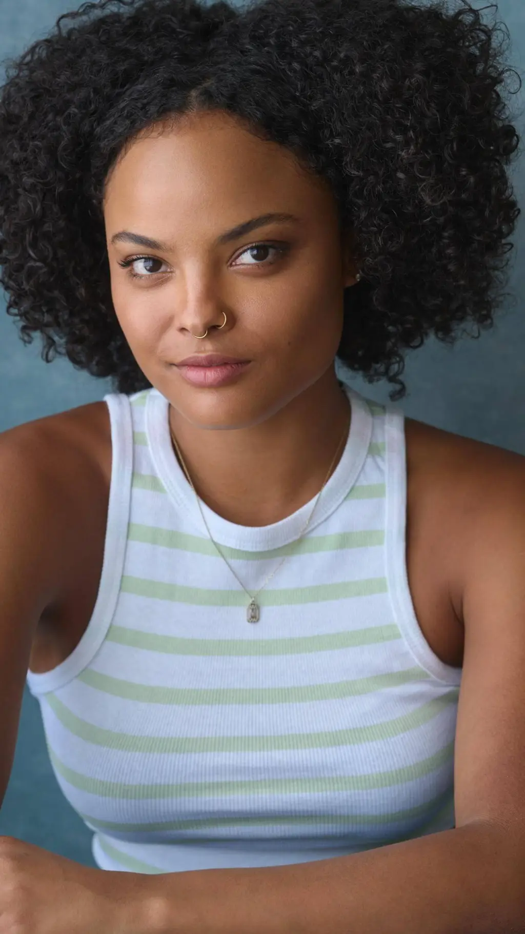 ai character: Megan Gage  background