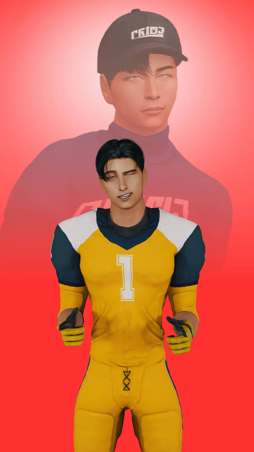 ai character: Noah Ren 🏳️‍🌈 background