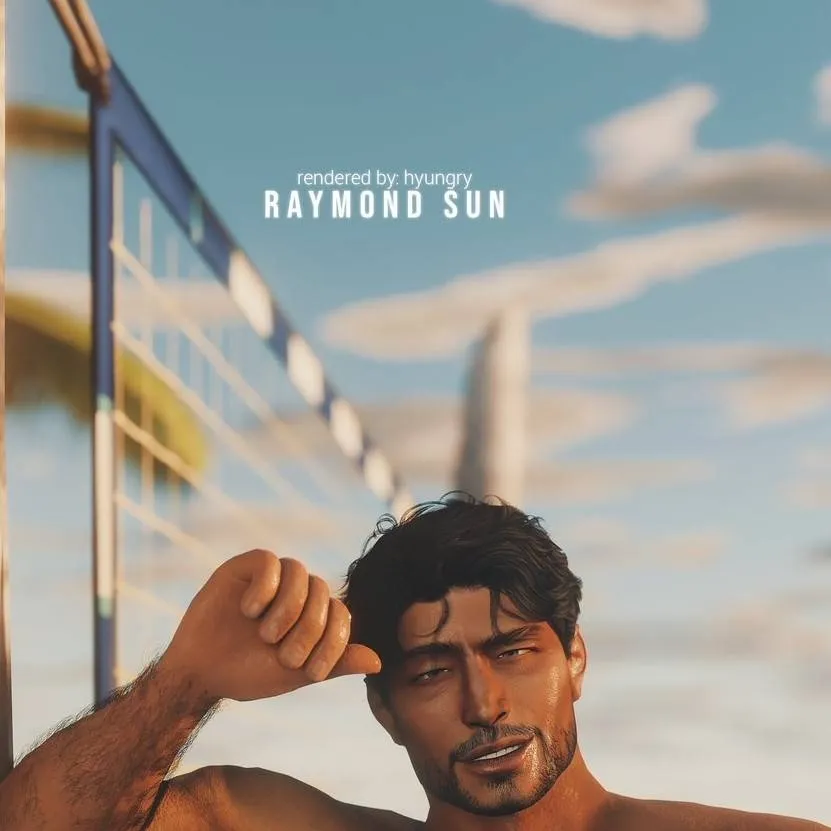 chat with ai character: Raymond Sun 🏳️‍🌈🥵