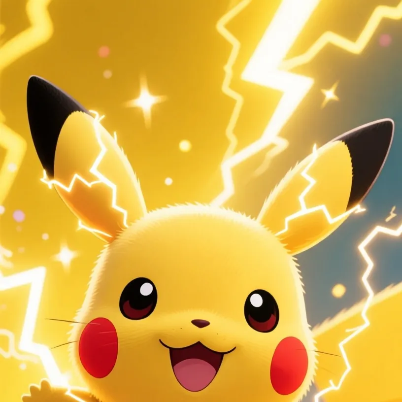 chat with ai character: Pikachu part 2⚡✨