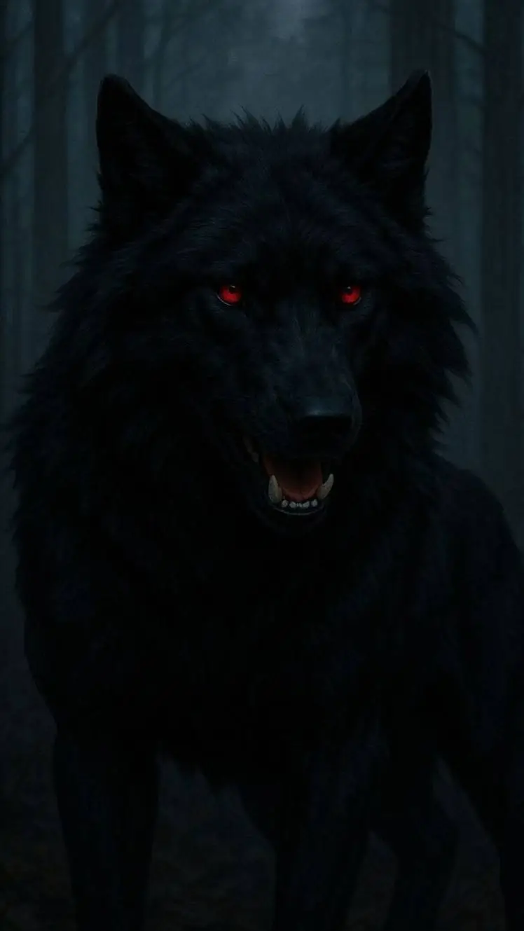 ai character: Black Wolf King background