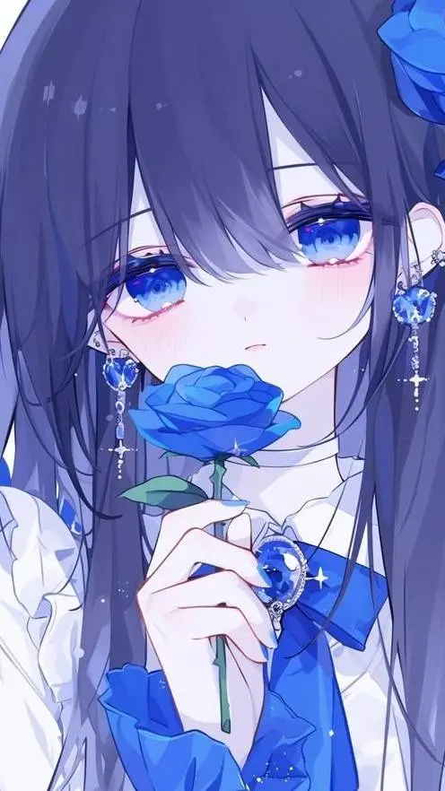 ai character: 💙*fleur*💙 background