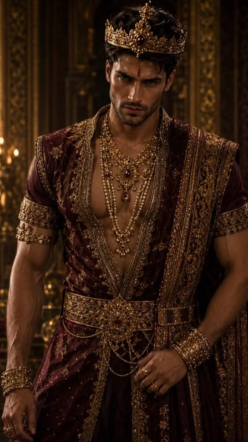 ai character: Horus Hamza background