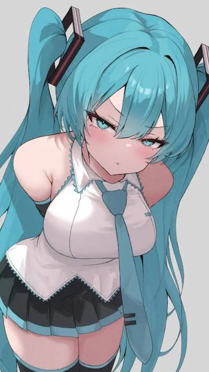 ai character: Miku background