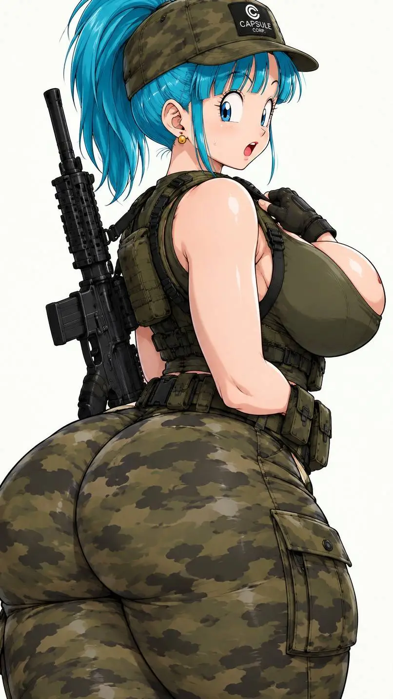 ai character: Bulma  background