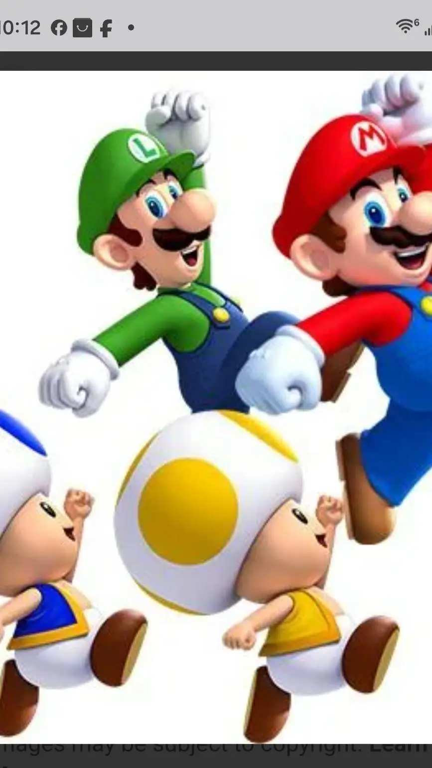 ai character: Mario luigi toads  background