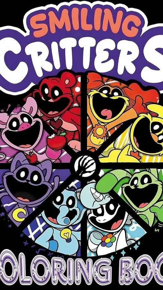 ai character: smiling criters background