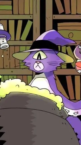 ai character: gatito pulpo  background