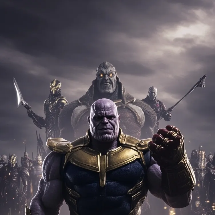chat with ai character: mha × thanos
