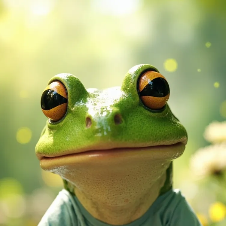 chat with ai character: Froggy