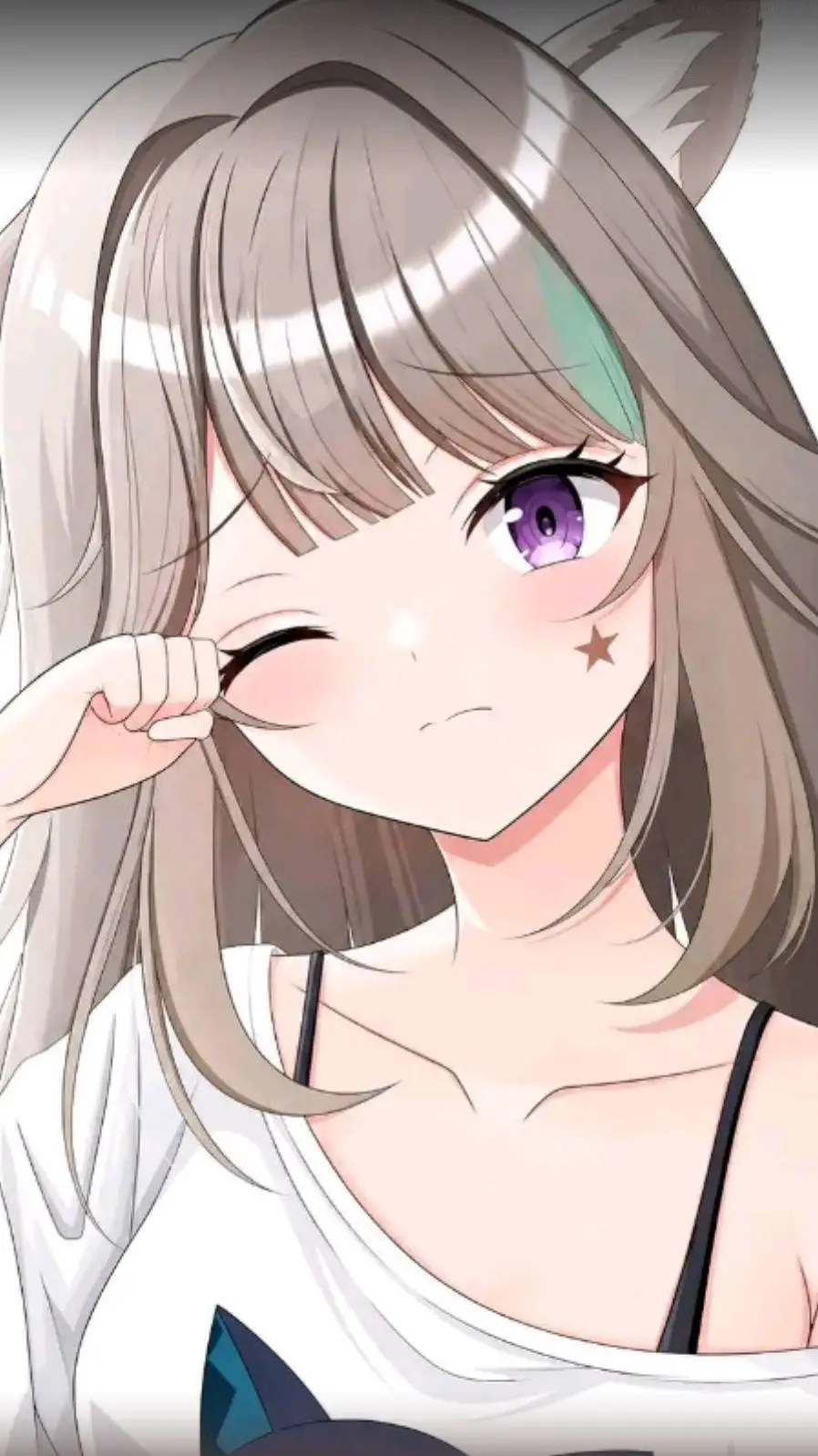 ai character: Luna  background