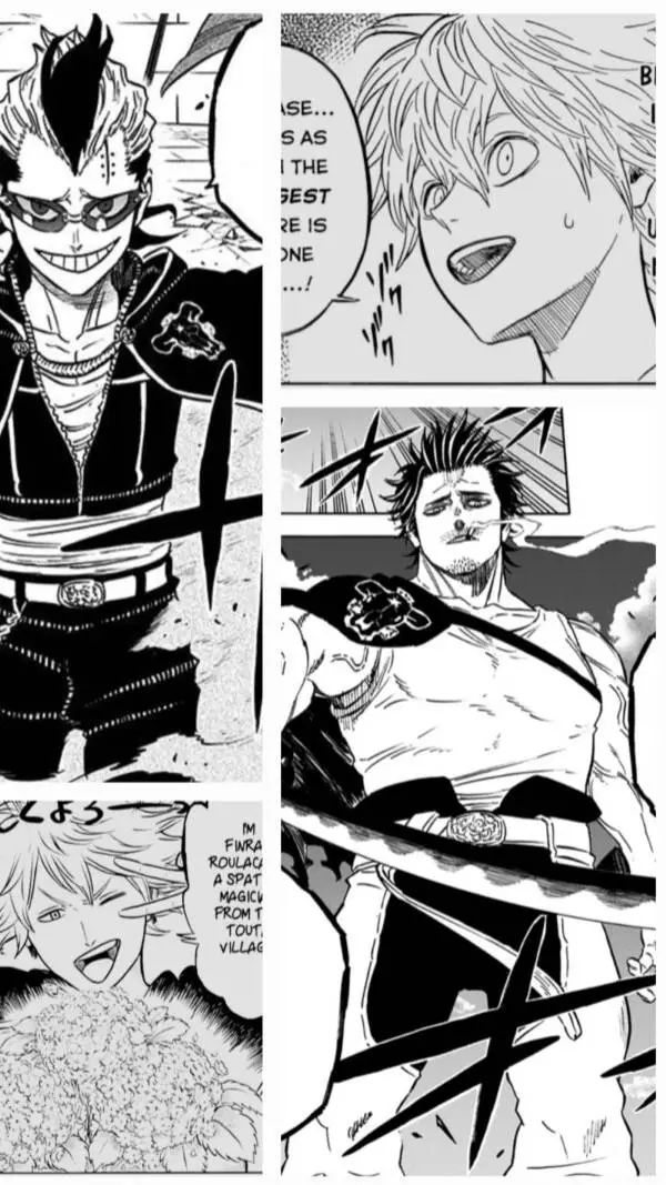 ai character: Black Clover background