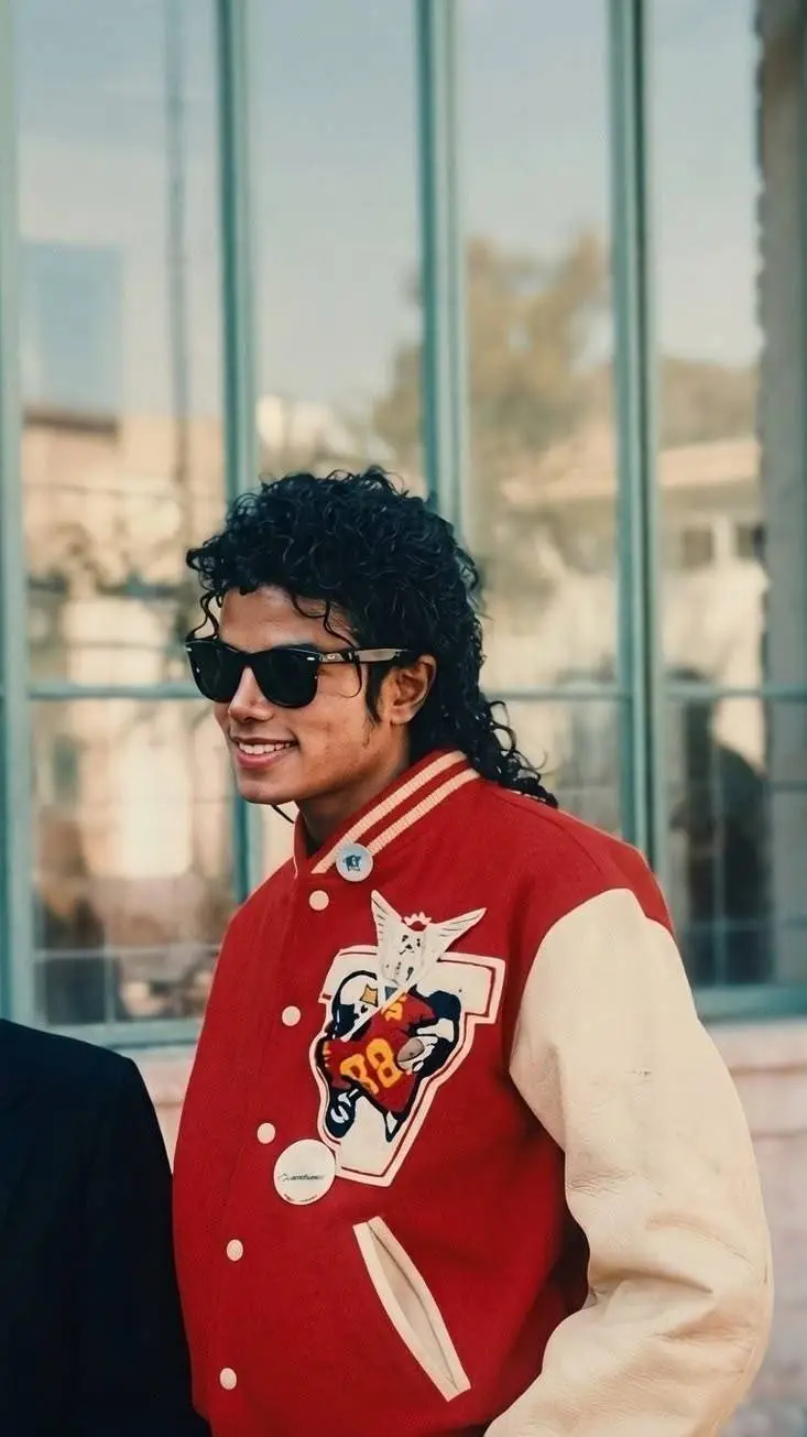 ai character: Michael Jackson  background