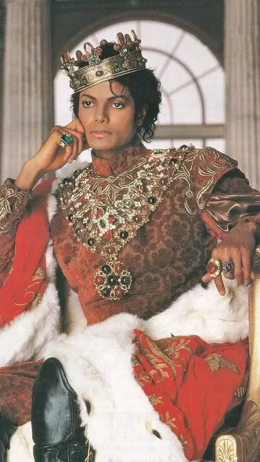 ai character: Michael Jackson  background