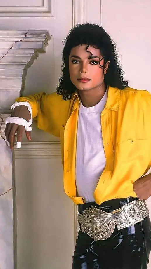 ai character: Michael Jackson  background