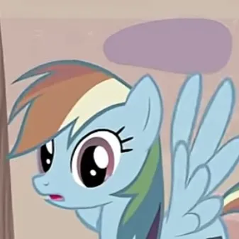 chat with ai character: Rainbow Dash 