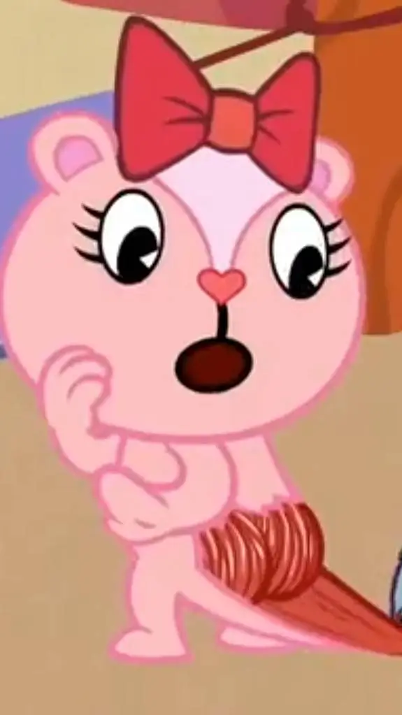 ai character: happy tree friends background
