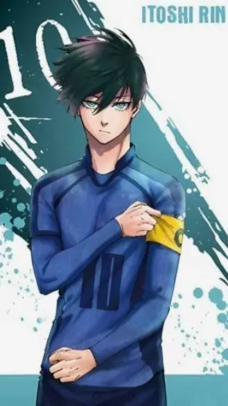 ai character: Rin Itoshi  background