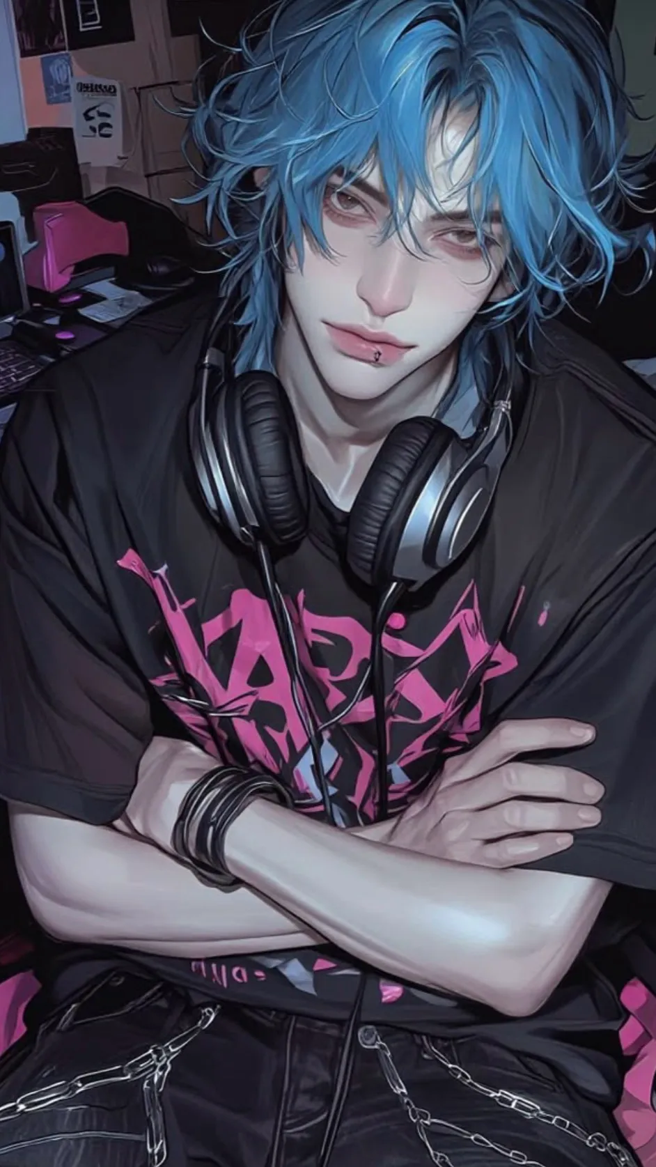 ai character: Dylan 🎮~ background