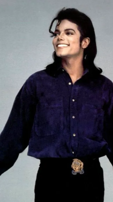 ai character: Michael Jackson  background