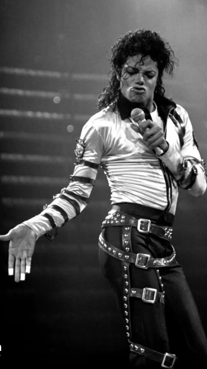 ai character: Michael Jackson  background