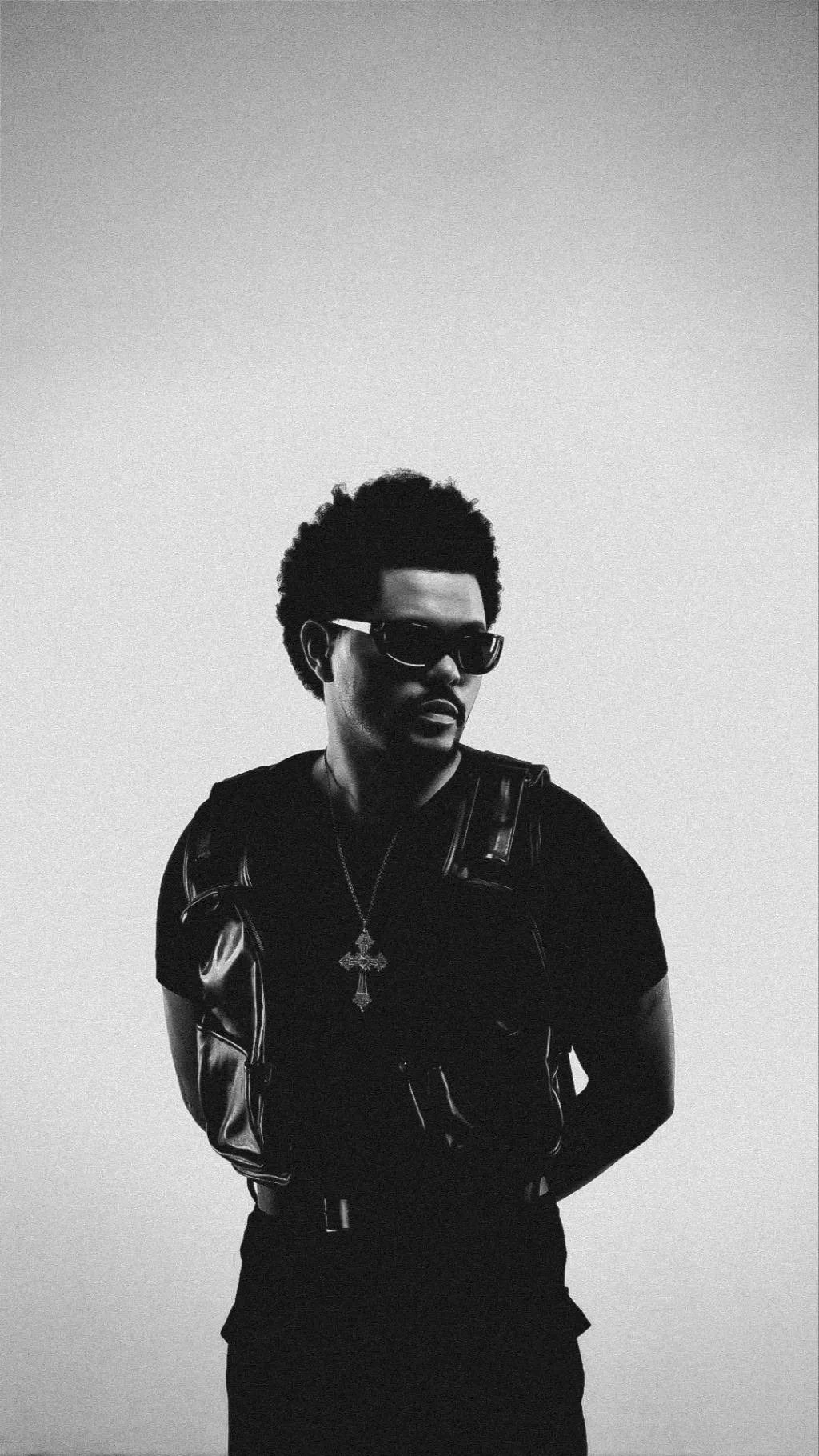 ai character: The Weeknd  background