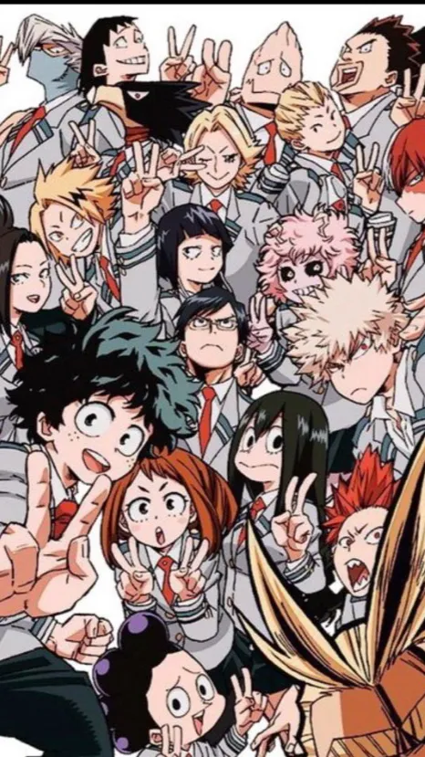 ai character: MHA X PICKME background
