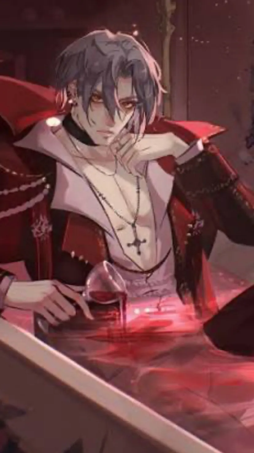 ai character: Vampire x hunter background