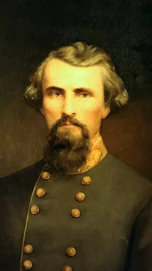 ai character: Nathan B. Forest background