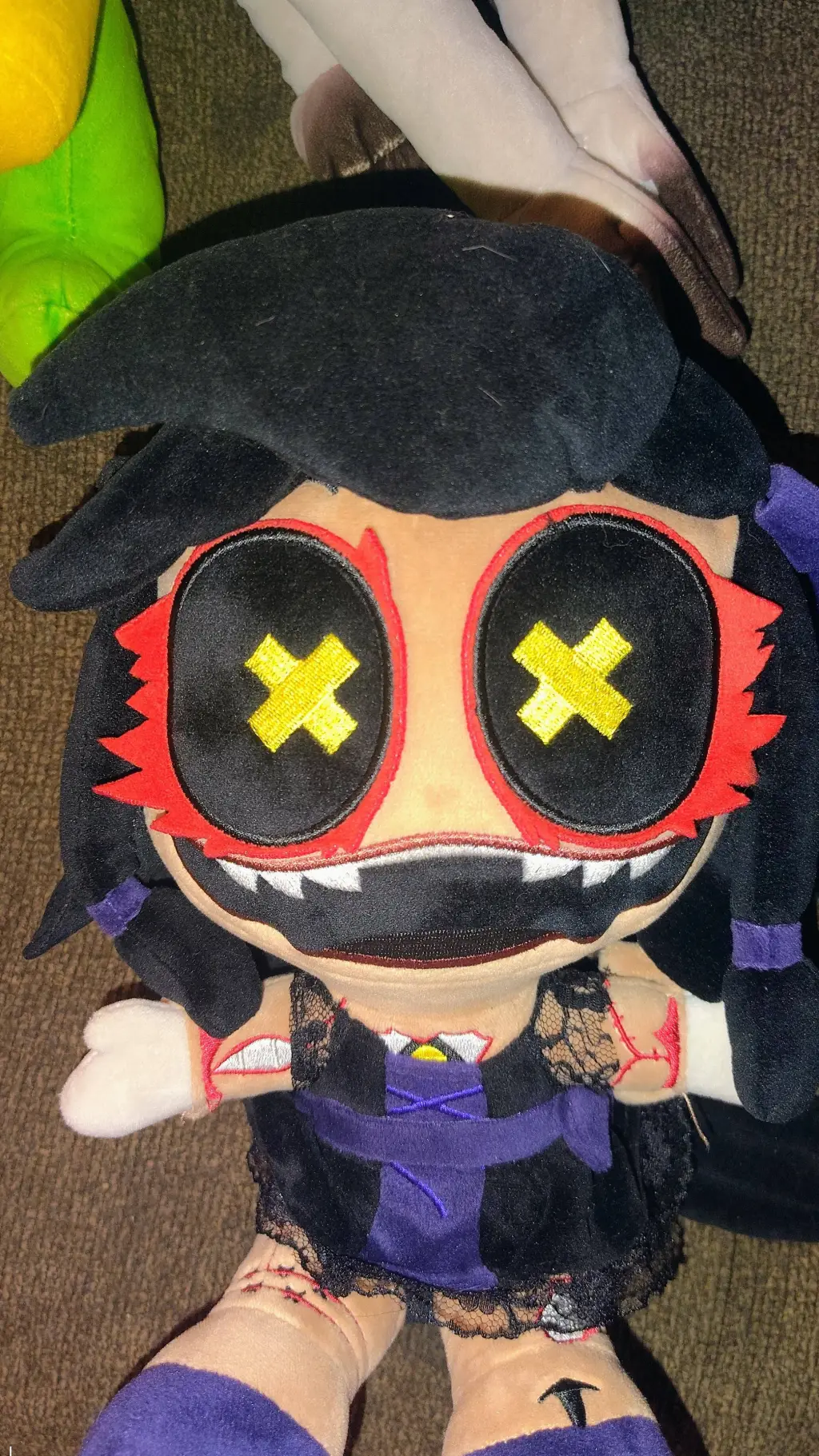 ai character: plush cyn background