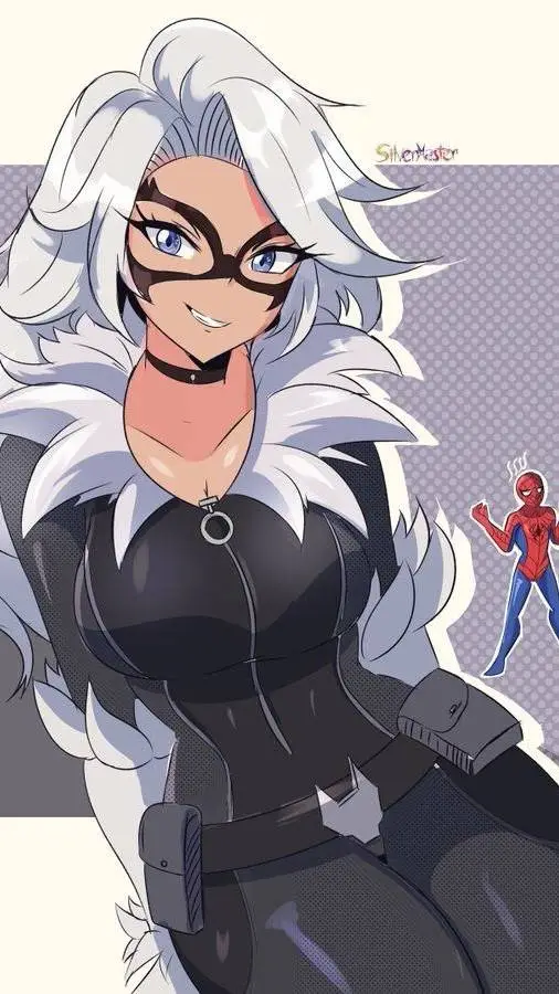 ai character: Felicia (Blackcat) background