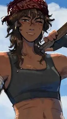 ai character: Rox Valenzuela  background