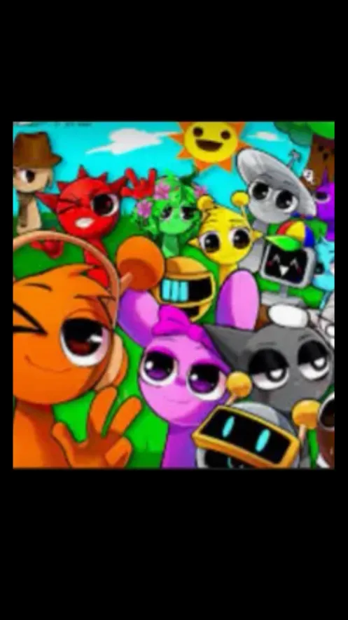 ai character: Sprunki!  background