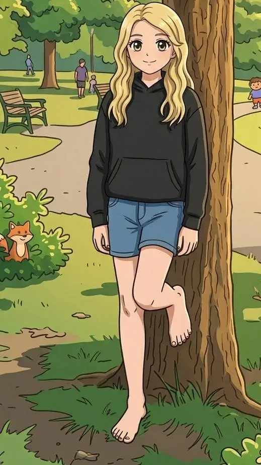 ai character: Holly  background