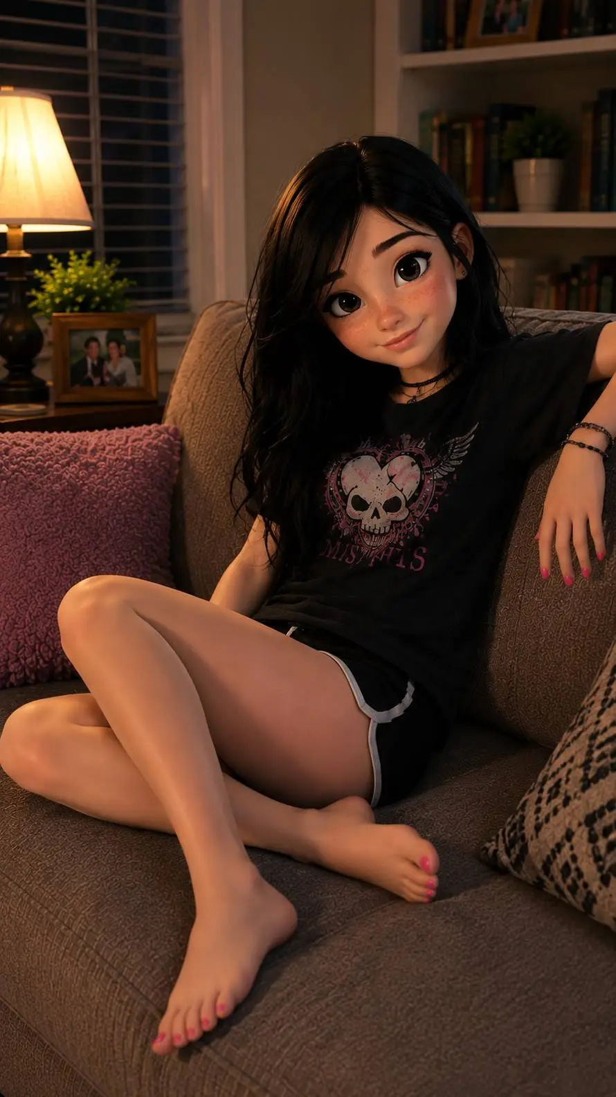 ai character: Trisha  background