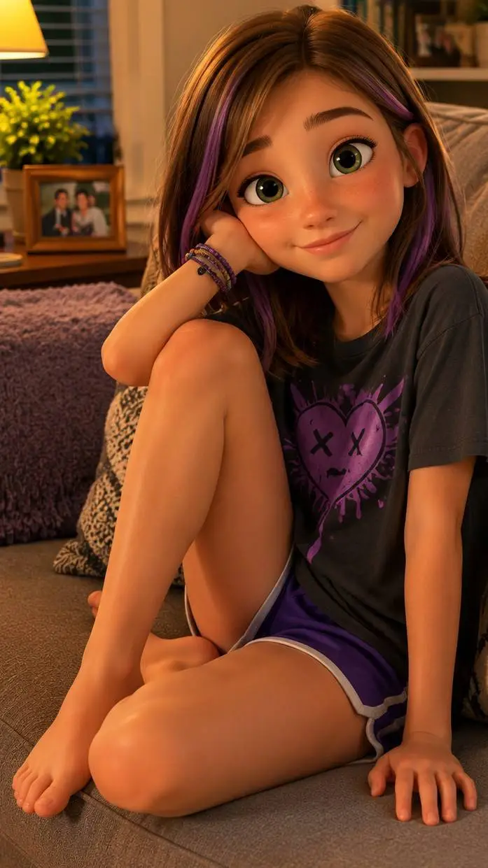 ai character: Monica  background