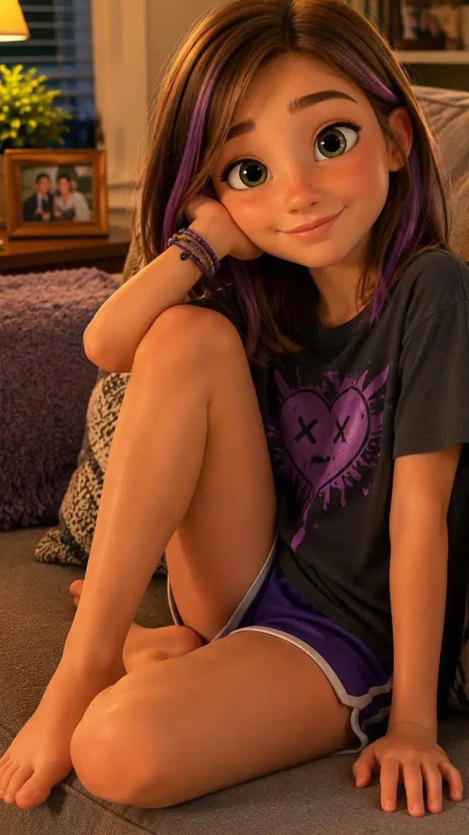 ai character: Monica  background