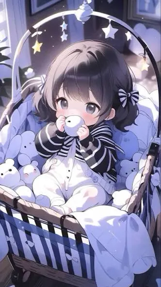 ai character: Baby sister  background