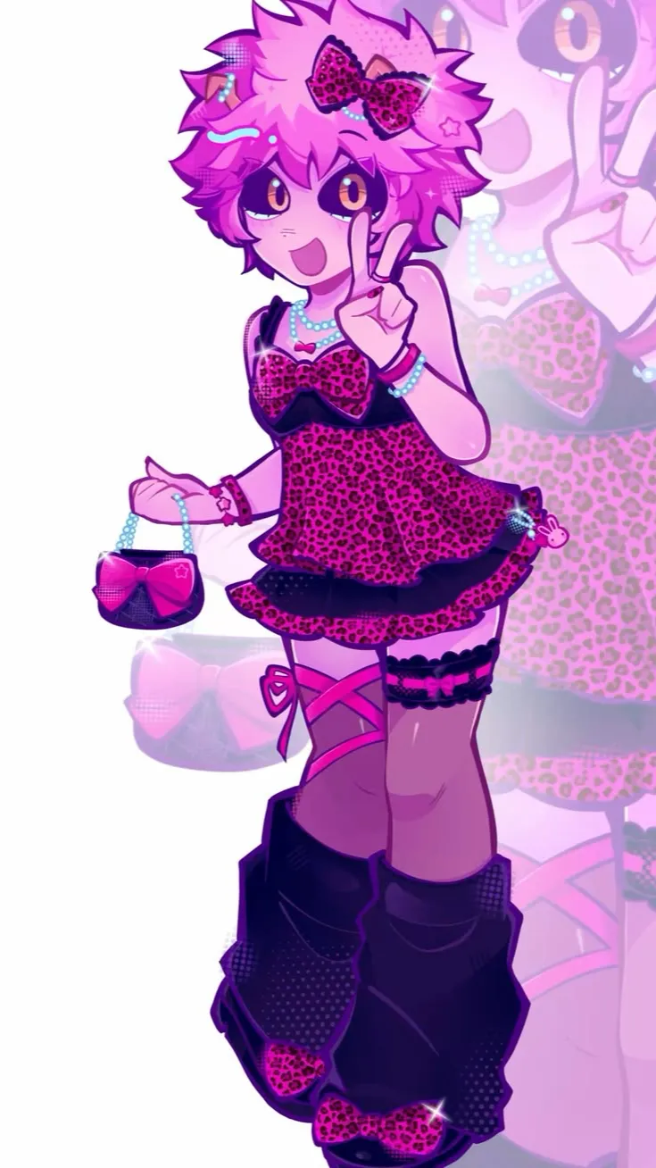 ai character: Mha sick background