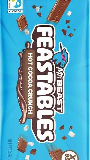 ai character: feastables factory background