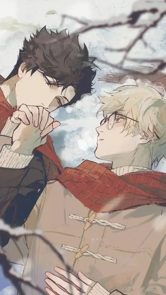ai character: kuroo x tsukishima background