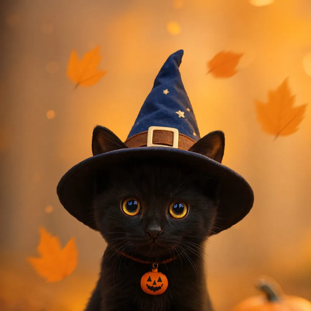 chat with ai character: Halloween 👻 cat