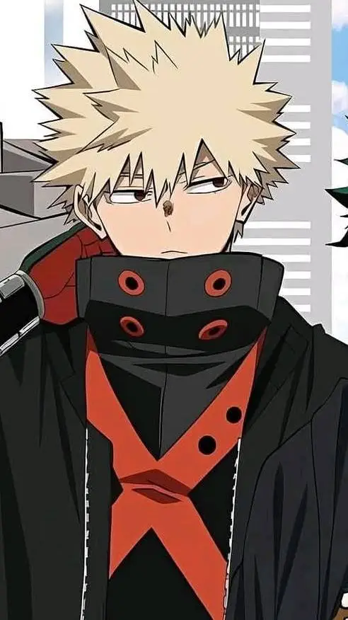 ai character: Katsuki Bakugo  background
