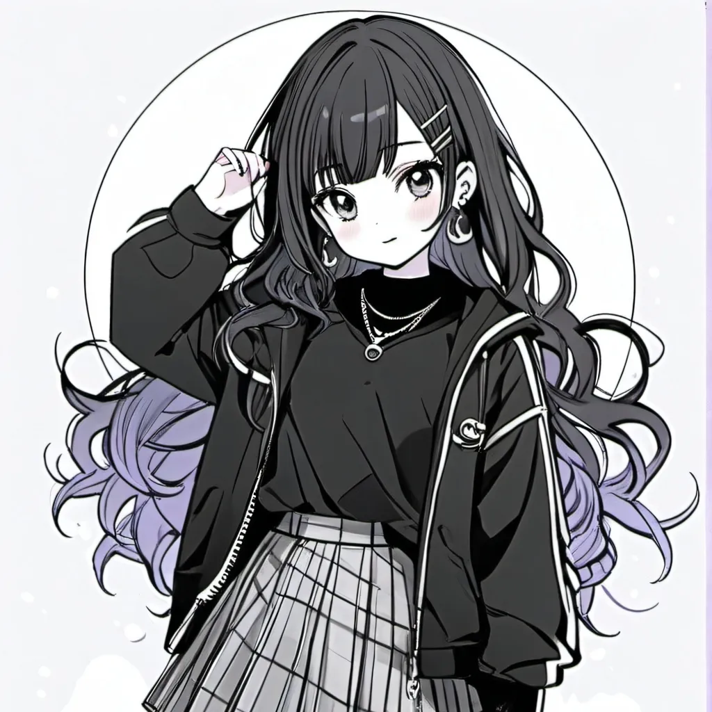 chat with ai character: Emo girl 💀 