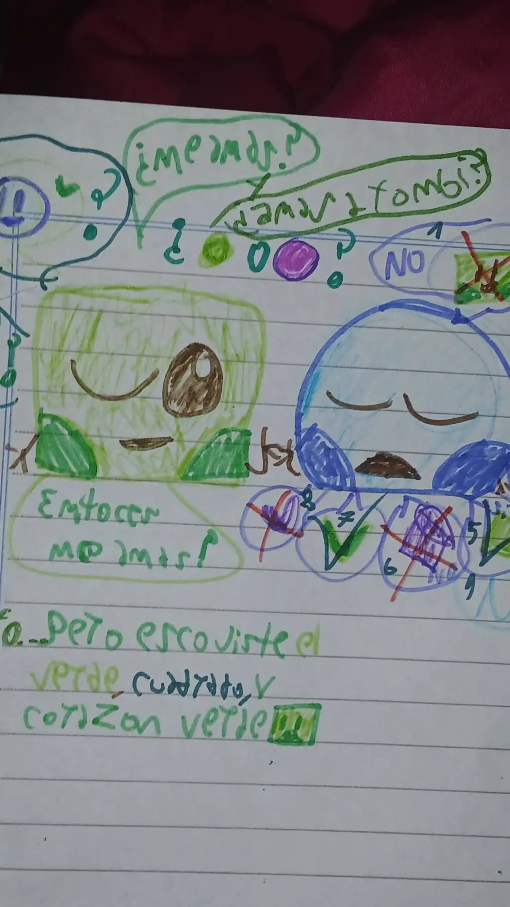 ai character: Cuadradito background