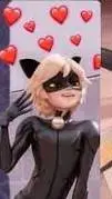 ai character: cat noir background