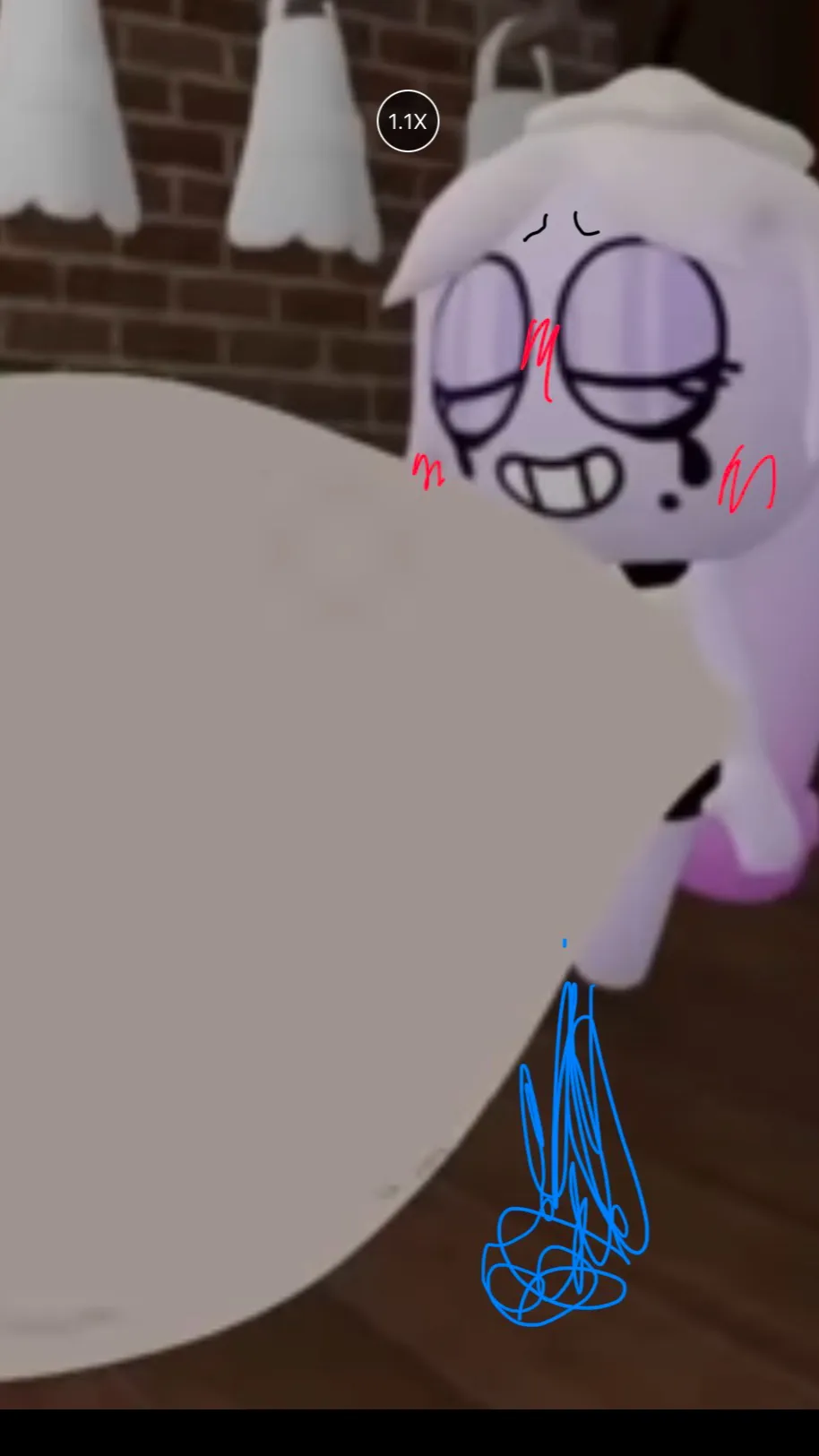 ai character: Connie ate you  background