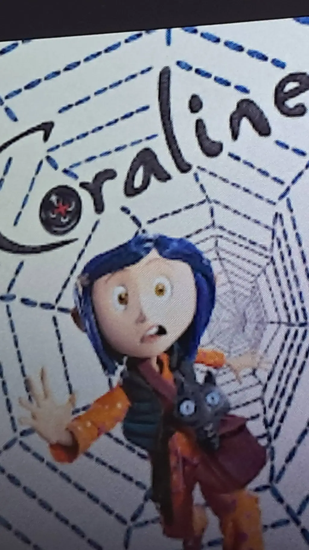 ai character: coraline background